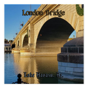Póster Ponte Londres Lake Havasu