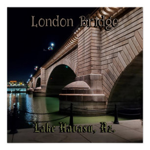 Póster Ponte Londres Lake Havasu