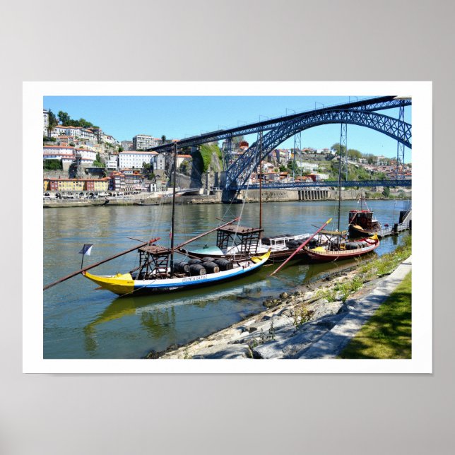 Póster Ponte Luis 1 no Porto (Frente)