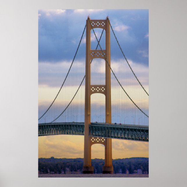 Poster Ponte Mackinac #1083 (Frente)