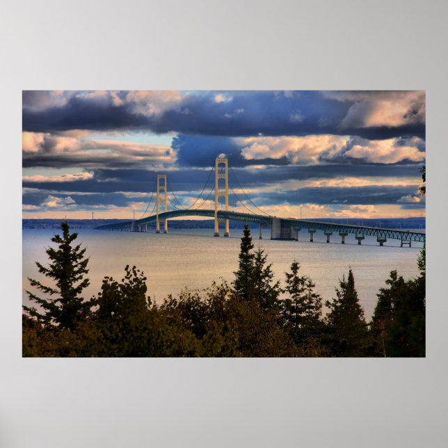 Póster Ponte Mackinac nº 1060 (Frente)