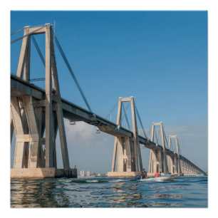 Póster Ponte Maracaibo Venezuela do general Rafael