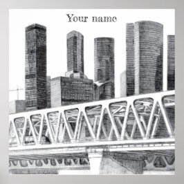 Poster Ponte metropolitana