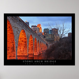 Póster Ponte Minneapolis Stone Arch