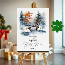 Poster Ponte no Chá de panela de inverno