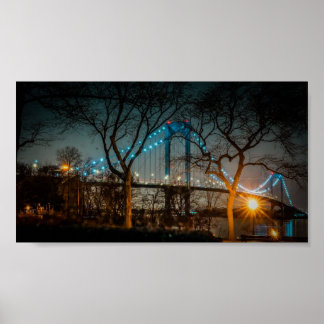 Poster Ponte NYC Throgs Neck