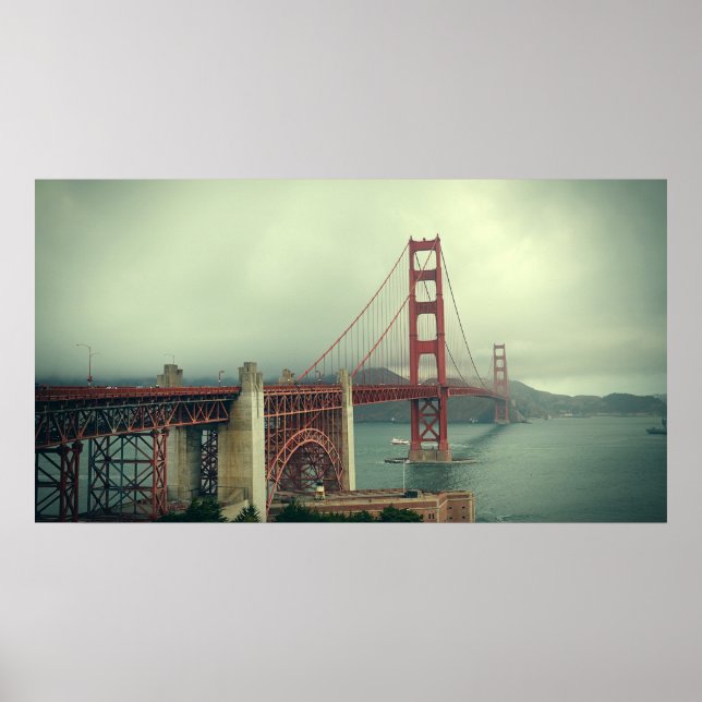 Poster Ponte ouro Gate (Frente)