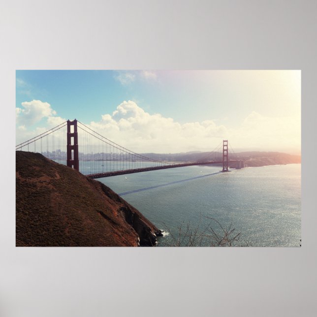 Poster Ponte ouro Gate (Frente)