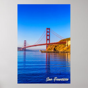 Poster Ponte ouro Gate, São Francisco, Califórnia