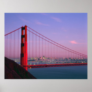 Póster Ponte Ouro Gate, São Francisco, Califórnia, 7