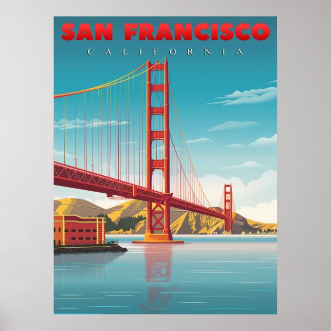 Poster Ponte ouro-Portão - Marco de São Francisco (Frente)