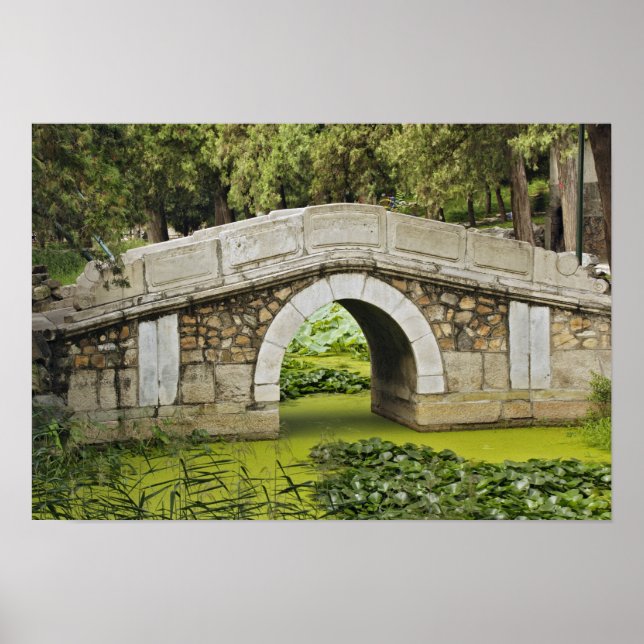 Póster Ponte, Palácio de Verão, Pequim, China (Frente)