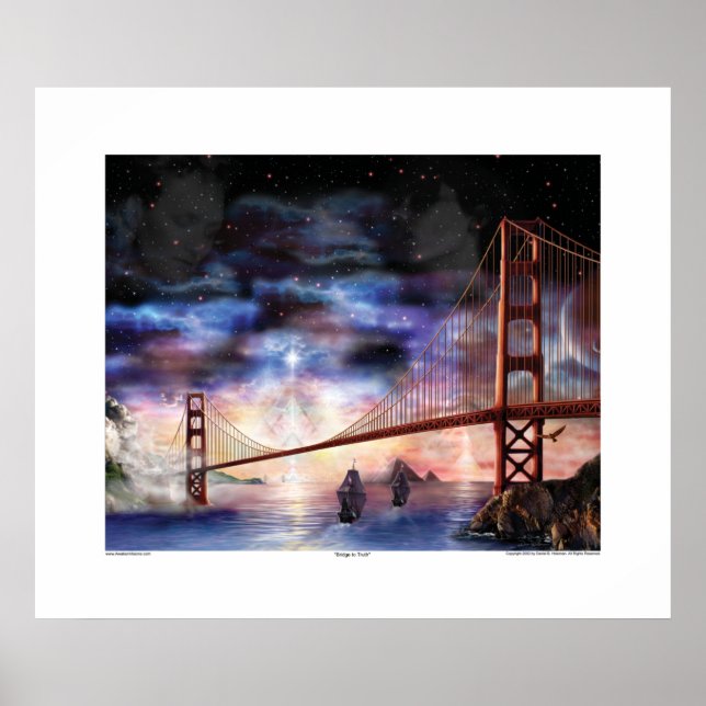 Póster Ponte para a Verdade (Frente)