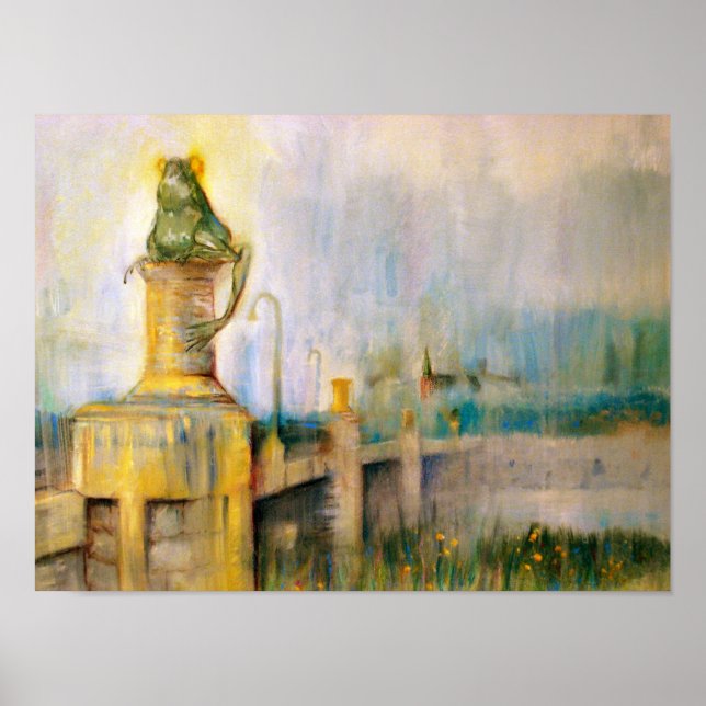 Poster Ponte sapo do Condado de Windham, CT (Frente)