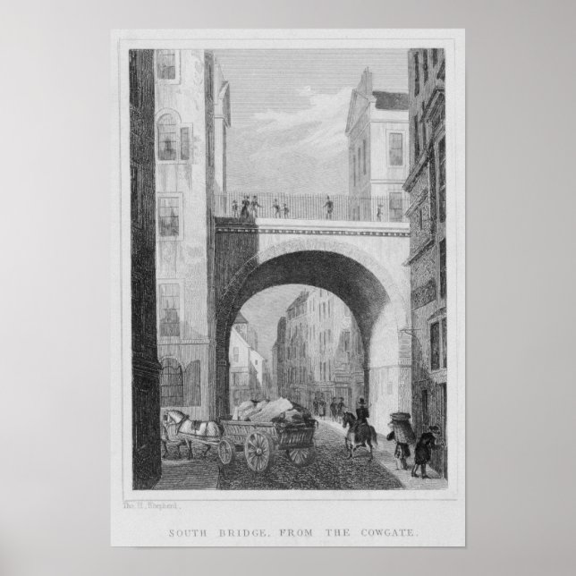 Póster Ponte Sul do Cowgate (Frente)