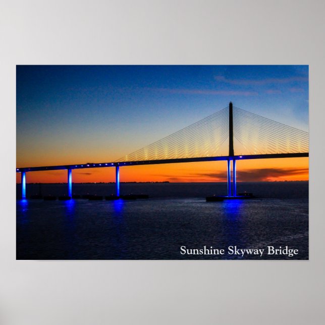 Poster Ponte Sunshine Skyway (Frente)