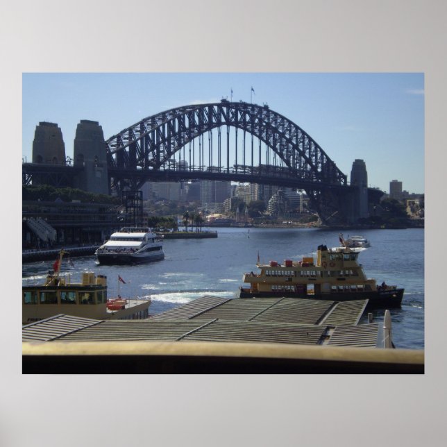 Poster Ponte Sydney Harbor (Frente)