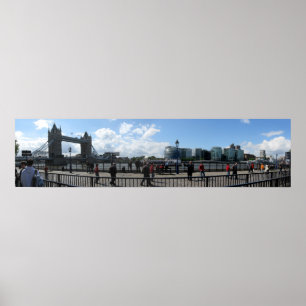 Póster Ponte Torre de Londres Panorâmica