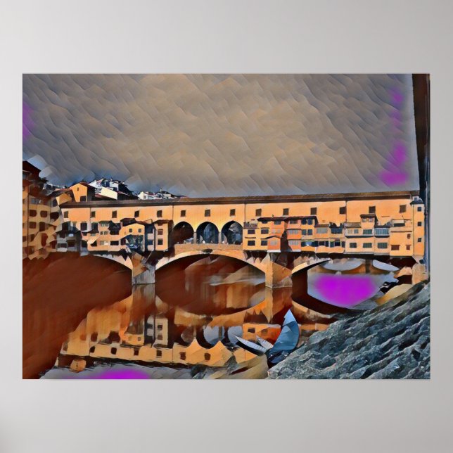 Poster Ponte Vecchio (Frente)