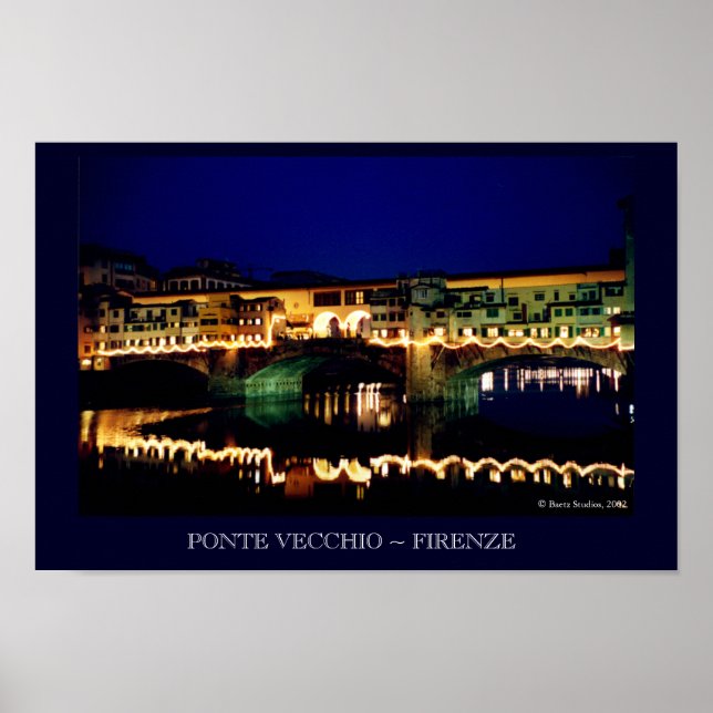 Póster Ponte Vecchio (Frente)