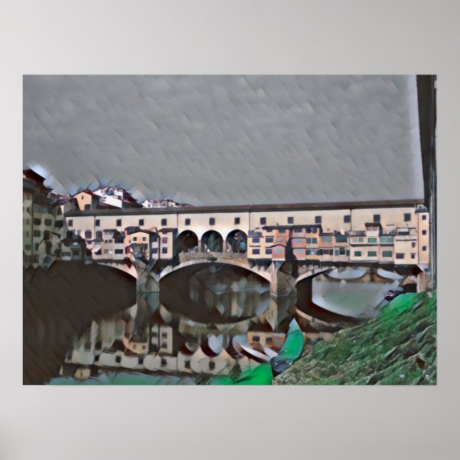 Poster Ponte Vecchio (Frente)