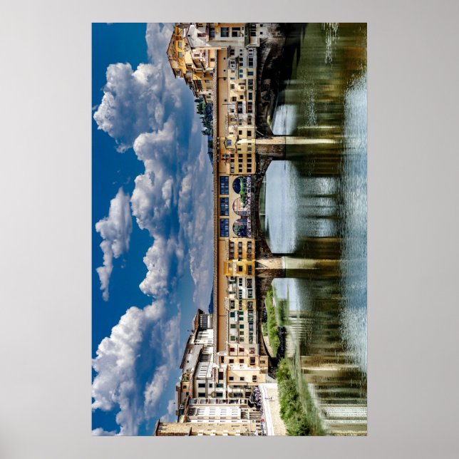 Poster Ponte Vecchio(ponte velho) (Frente)