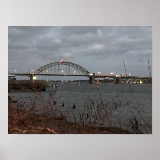 Poster Ponte Waterscape (Frente)