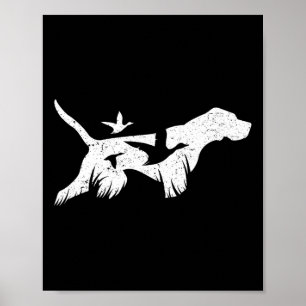 Poster Ponteiro Alemão Curto - Gsp Cães Caçadores