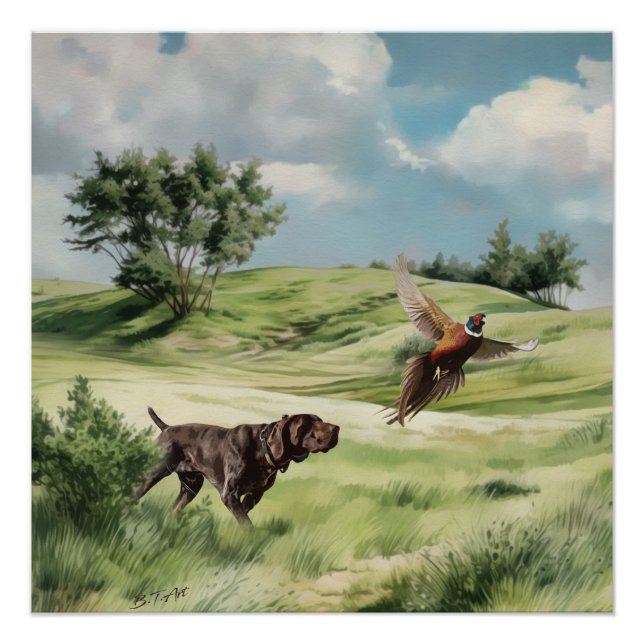 Póster Ponteiros abreviados alemães (Frente)