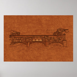 Poster Pontes: Ponte Vecchio