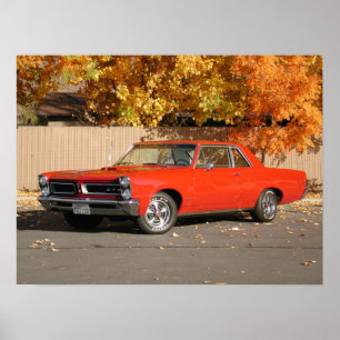 Poster Pontiac 1965 GTO