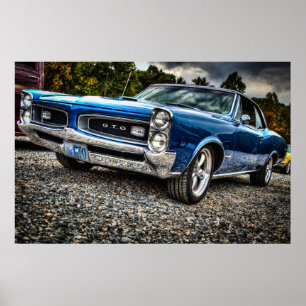 Póster Pontiac 1966 GTO