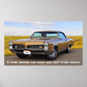 Póster Pontiac 1967 GTO