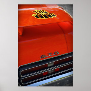 Póster Pontiac 1969 GTO o juiz