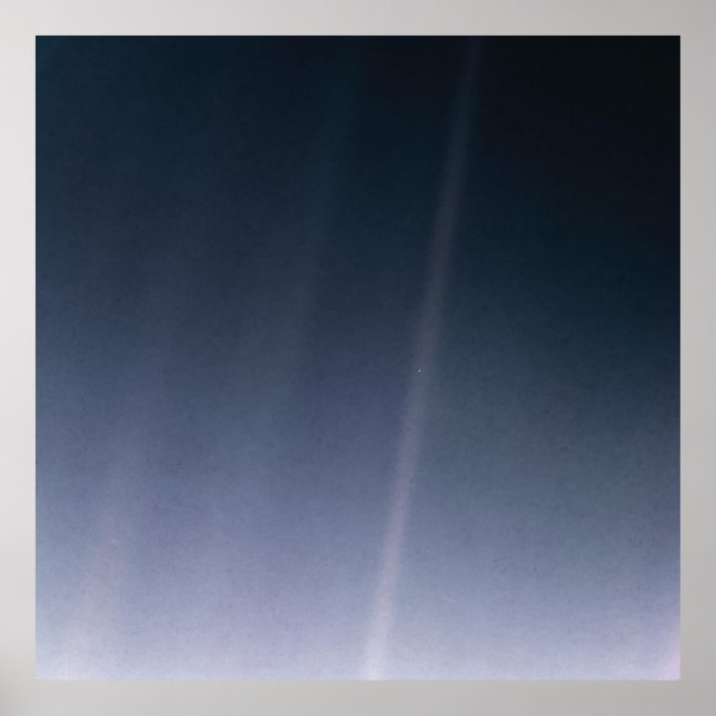 Poster Ponto Azul Pálido (Frente)