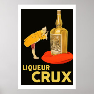 Poster Ponto crucial 1923 do licor (anúncios franceses
