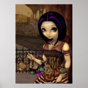 Poster Ponto de entrada - victorian gótico do steampunk 