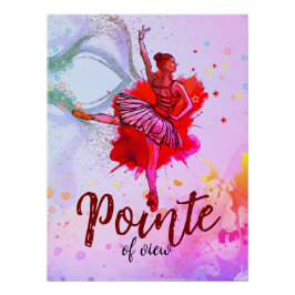 Póster Ponto de Vista - Sonhos de Balé de Pastel