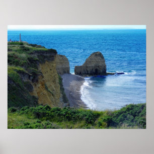 Póster Ponto Du Hoc Normandy, France