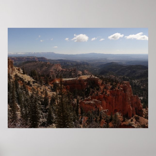 Poster Ponto Farview no Parque Nacional Bryce Canyon (Frente)