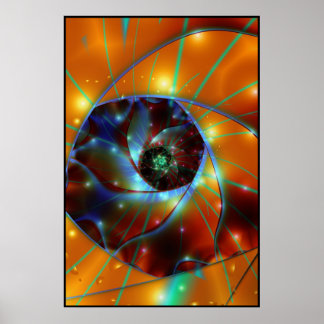 Póster Ponto flutuante