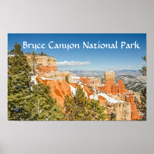 Póster Ponto Ponderosa, Parque Nacional Bryce Canyon