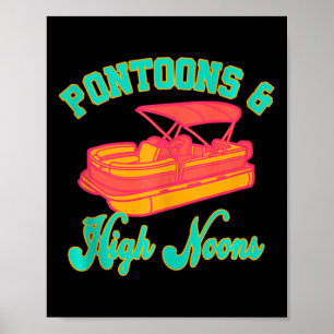 Poster Pontoons E Noites Altos