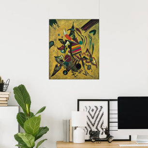Póster Pontos de Wassily Kandinsky, expressionismo veneno