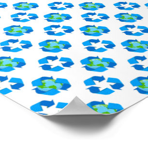 Poster Pontos do Planeta Verde Dia da Terra Ecologia Meio