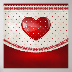 Poster Pontos e Corações