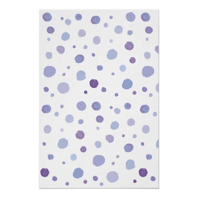 Póster pontos pintados à mão (Frente)