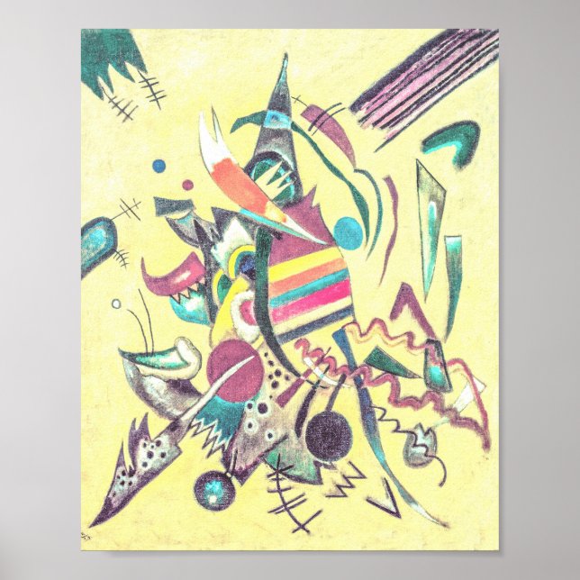 Poster Pontos - Wassily Kandinsky (Frente)