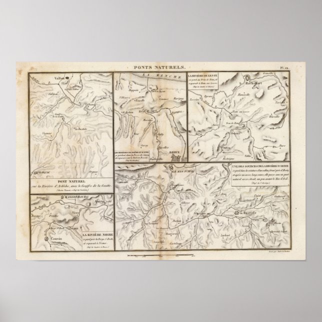 Poster Ponts naturels (Frente)