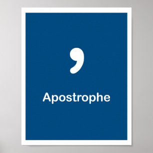 Póster Pontuação - Apostrophe